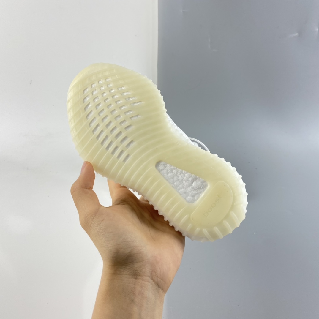 P160 Ad Yeezy 350 Boost V2“Clay” 阿迪达斯椰子350百搭轻便爆米花中底休闲运动慢跑鞋 童鞋 CP9366