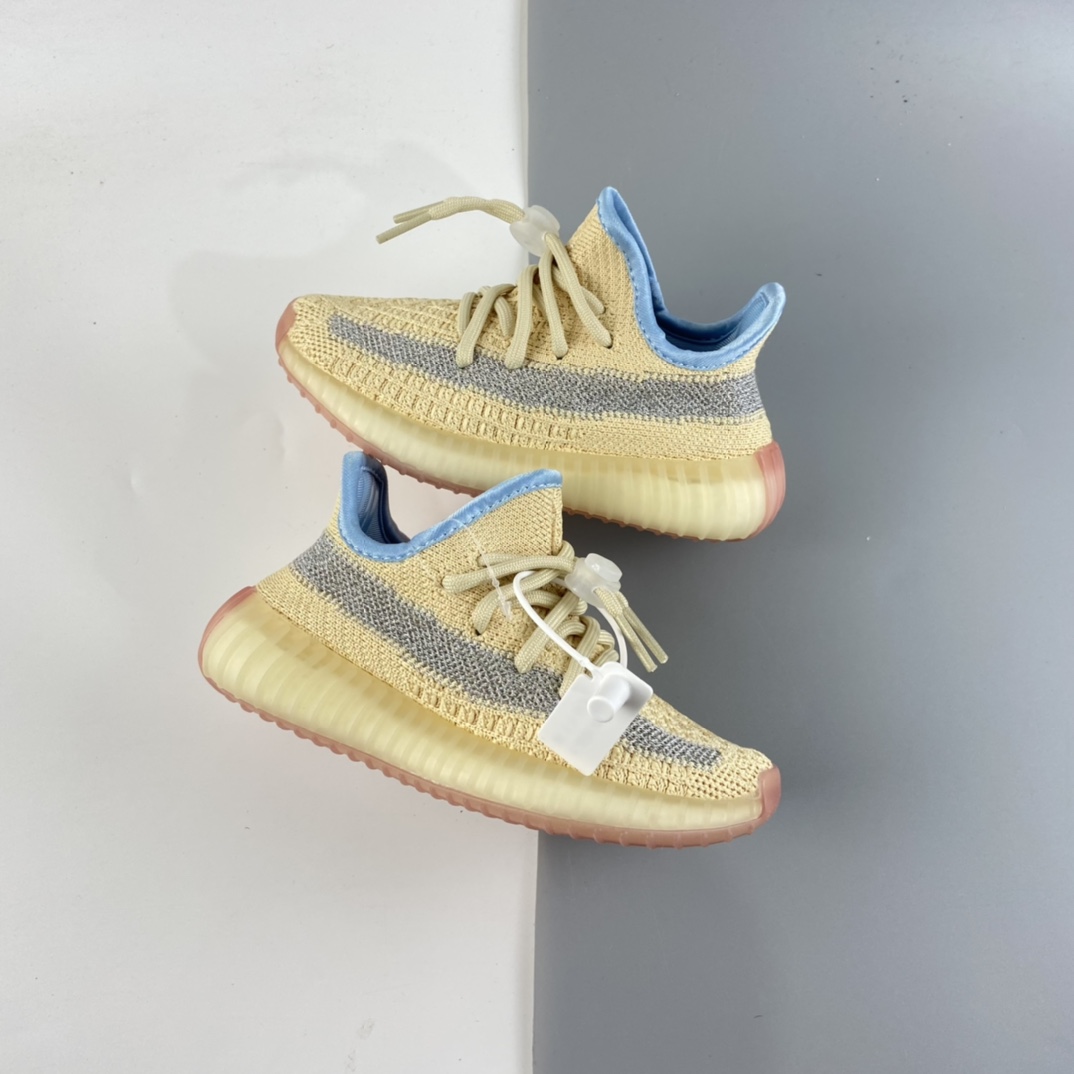 P160 Ad Yeezy 350 Boost V2“Clay” 阿迪达斯椰子350百搭轻便爆米花中底休闲运动慢跑鞋 童鞋 FY5158