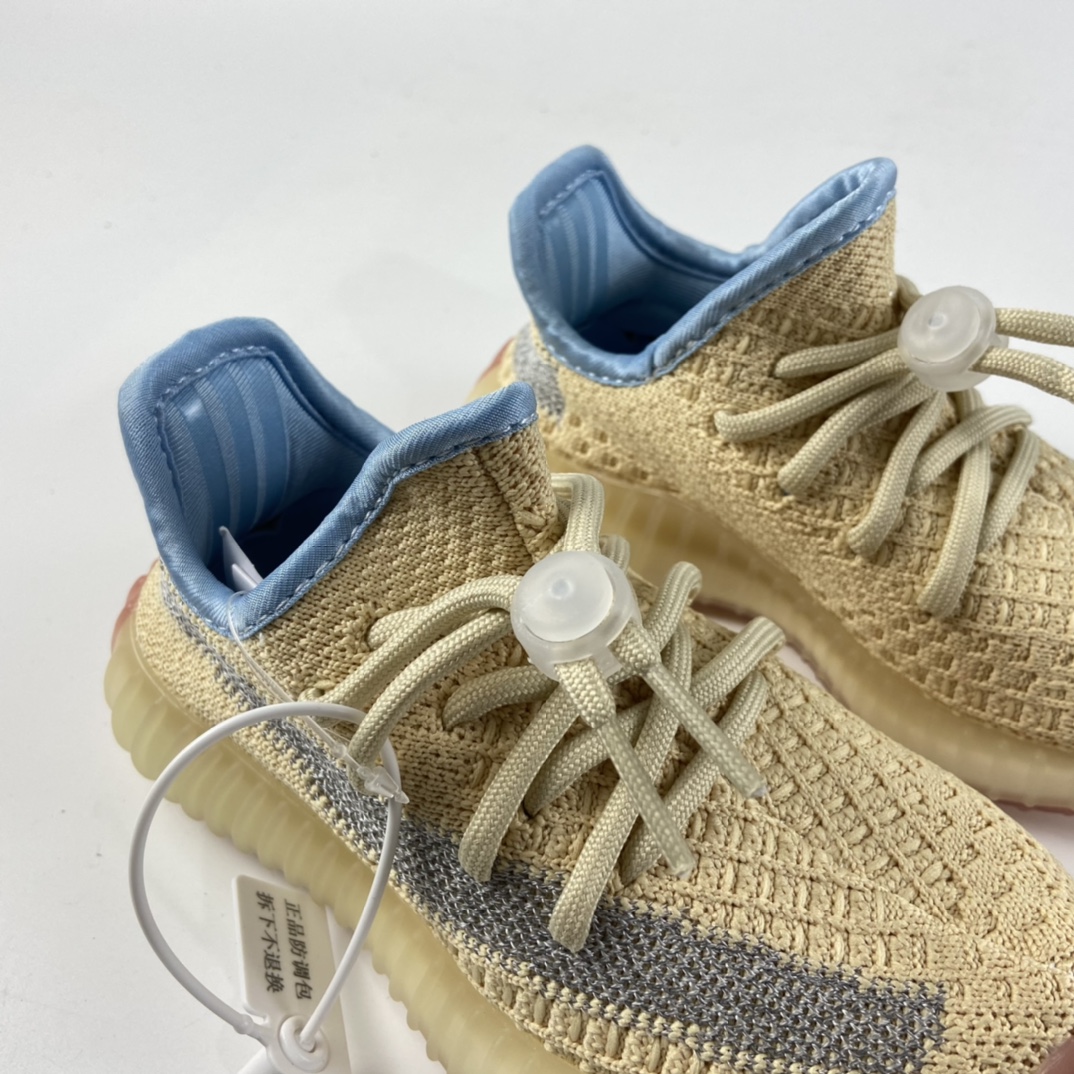 P160 Ad Yeezy 350 Boost V2“Clay” 阿迪达斯椰子350百搭轻便爆米花中底休闲运动慢跑鞋 童鞋 FY5158