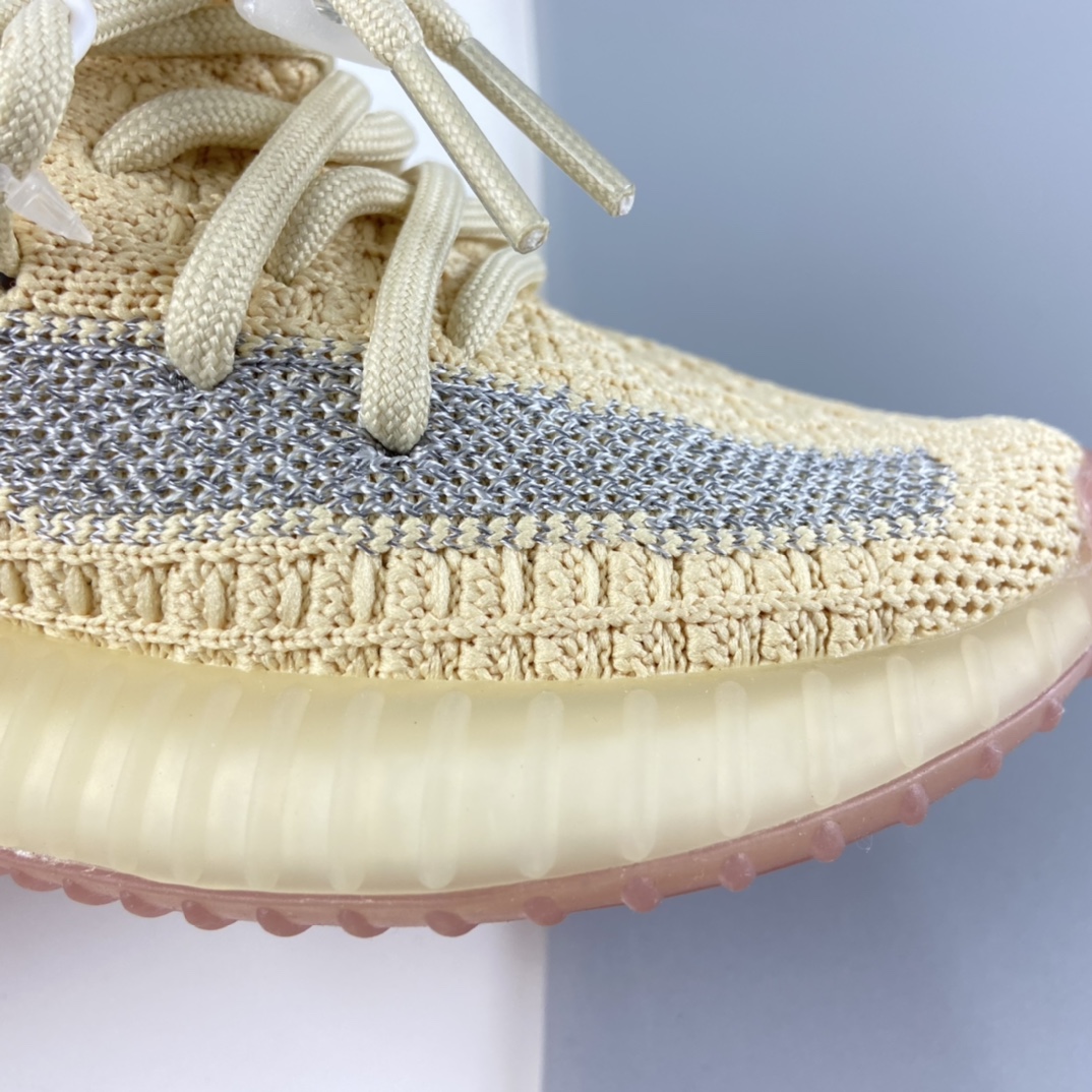 P160 Ad Yeezy 350 Boost V2“Clay” 阿迪达斯椰子350百搭轻便爆米花中底休闲运动慢跑鞋 童鞋 FY5158