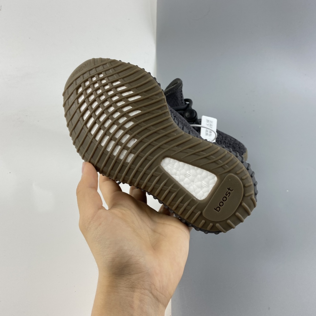 P160 Ad Yeezy 350 Boost V2“Clay” 阿迪达斯椰子350百搭轻便爆米花中底休闲运动慢跑鞋 童鞋 FY4176