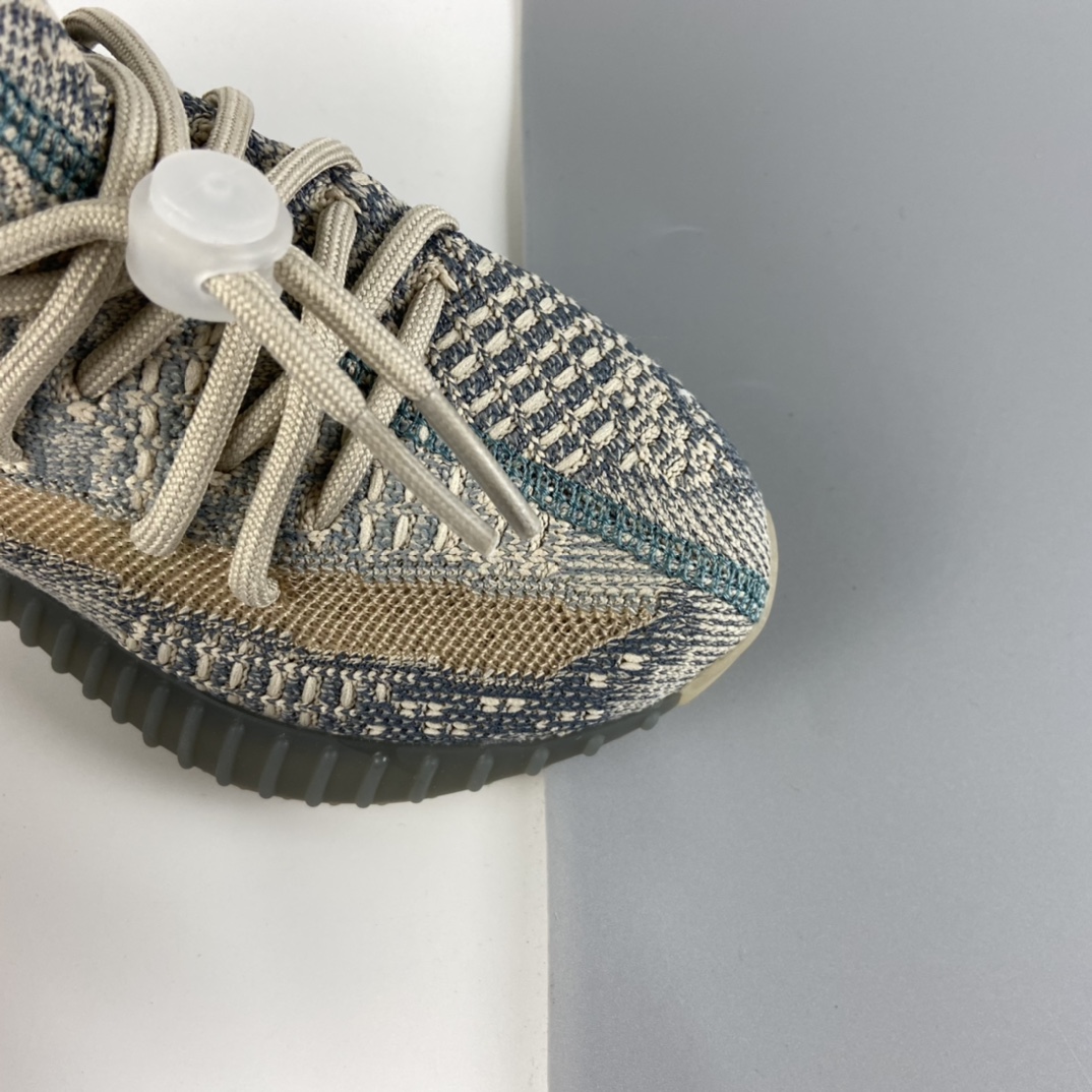 P160 Ad Yeezy 350 Boost V2“Clay” 阿迪达斯椰子350百搭轻便爆米花中底休闲运动慢跑鞋 童鞋 FZ5421