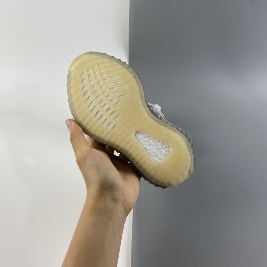 P160 Ad Yeezy 350 Boost V2“Clay” 阿迪达斯椰子350百搭轻便爆米花中底休闲运动慢跑鞋 童鞋 FZ5421