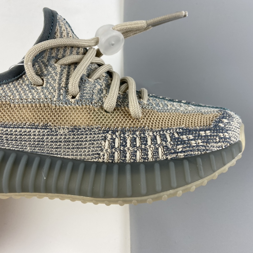 P160 Ad Yeezy 350 Boost V2“Clay” 阿迪达斯椰子350百搭轻便爆米花中底休闲运动慢跑鞋 童鞋 FZ5421