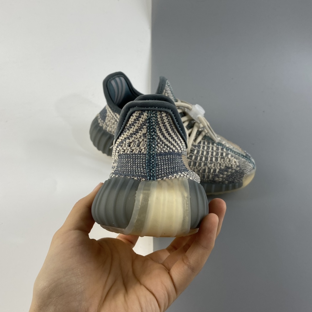 P160 Ad Yeezy 350 Boost V2“Clay” 阿迪达斯椰子350百搭轻便爆米花中底休闲运动慢跑鞋 童鞋 FZ5421