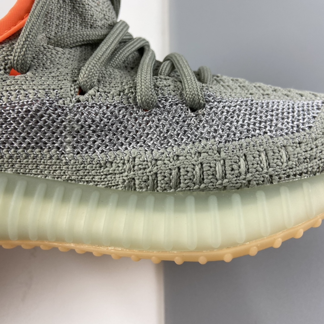 P160 Ad Yeezy 350 Boost V2“Clay” 阿迪达斯椰子350百搭轻便爆米花中底休闲运动慢跑鞋 童鞋 FX9035