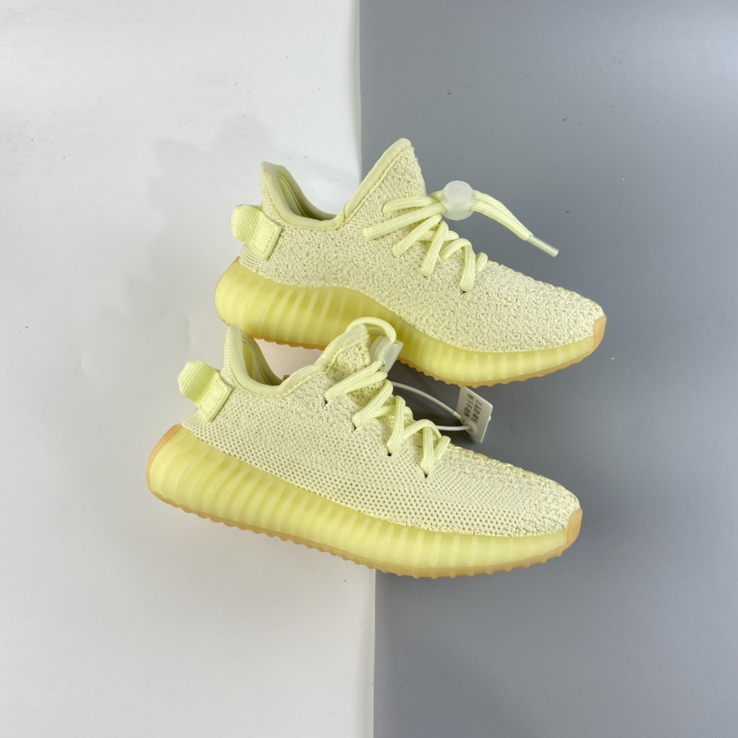 P160 Ad Yeezy 350 Boost V2“Clay” 阿迪达斯椰子350百搭轻便爆米花中底休闲运动慢跑鞋 童鞋 CP9399