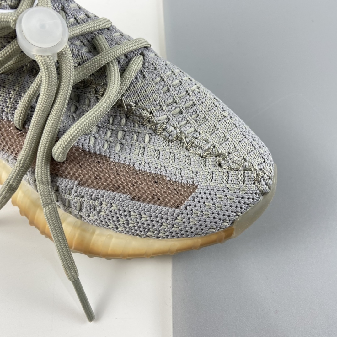 P160 Ad Yeezy 350 Boost V2“Clay” 阿迪达斯椰子350百搭轻便爆米花中底休闲运动慢跑鞋 童鞋 EG7492