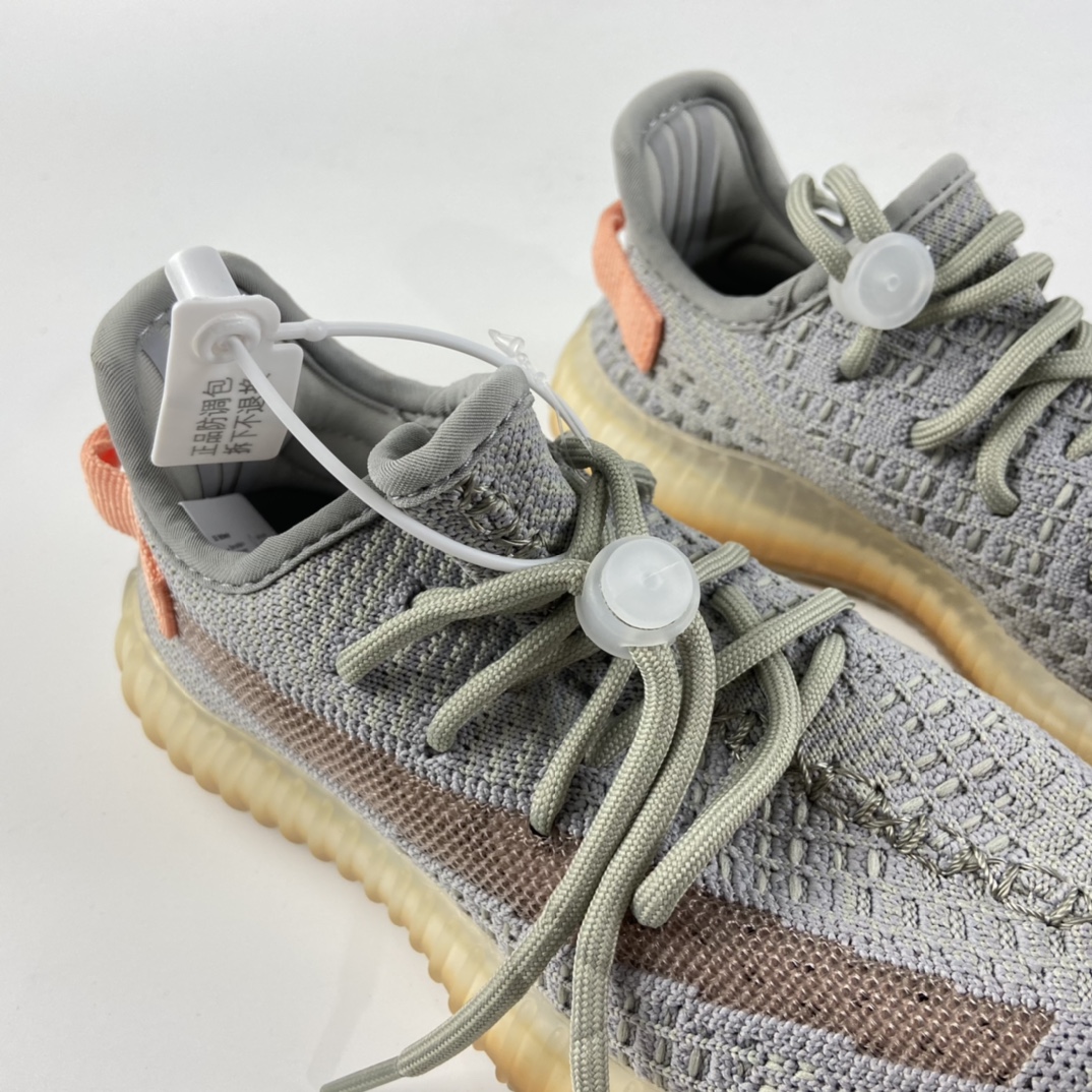 P160 Ad Yeezy 350 Boost V2“Clay” 阿迪达斯椰子350百搭轻便爆米花中底休闲运动慢跑鞋 童鞋 EG7492