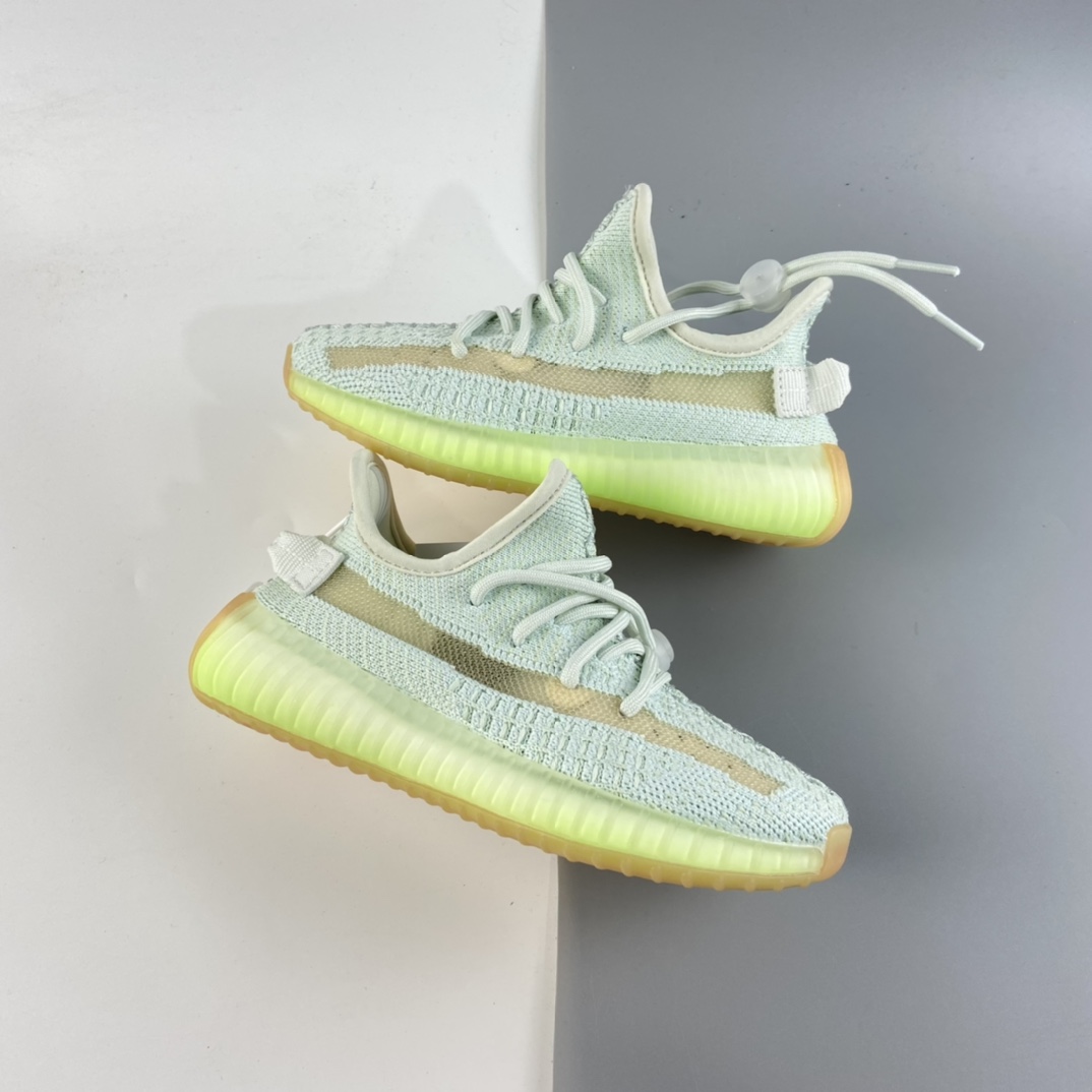 P160 Ad Yeezy 350 Boost V2“Clay” 阿迪达斯椰子350百搭轻便爆米花中底休闲运动慢跑鞋 童鞋 EG7491 尺码： 28 29 30 31 32 33 34 35