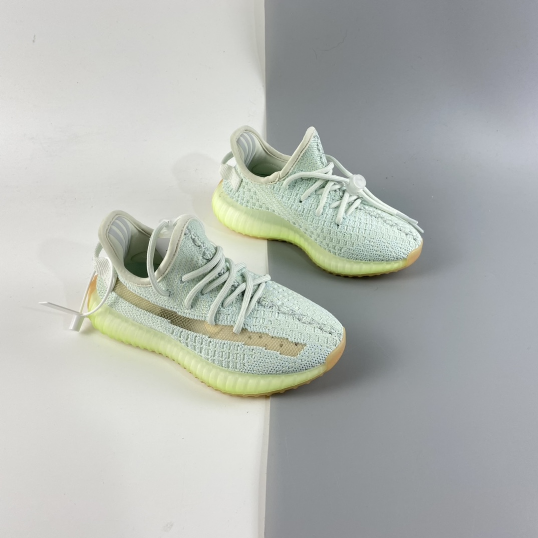 P160 Ad Yeezy 350 Boost V2“Clay” 阿迪达斯椰子350百搭轻便爆米花中底休闲运动慢跑鞋 童鞋 EG7491 尺码： 28 29 30 31 32 33 34 35