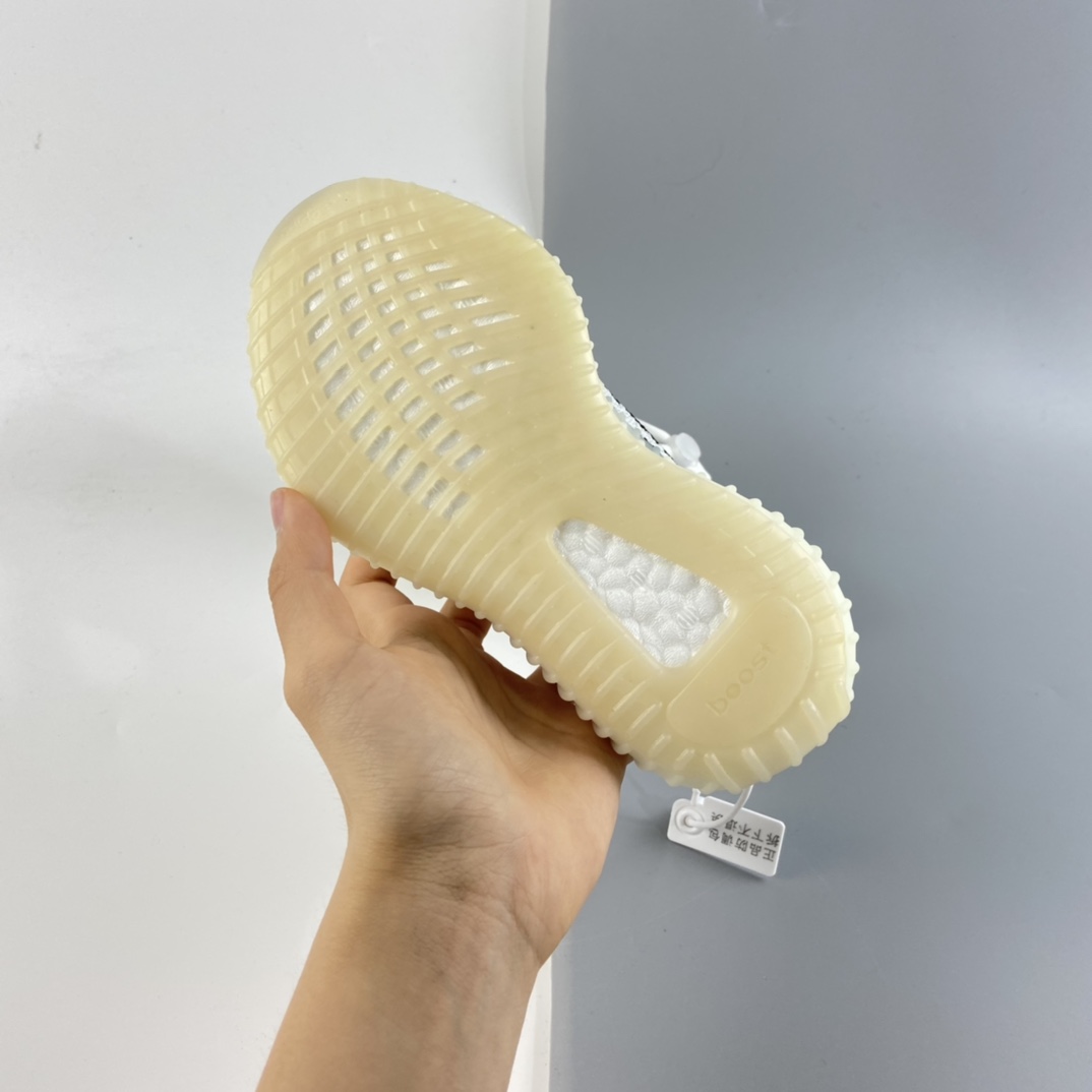 P160 Ad Yeezy 350 Boost V2“Clay” 阿迪达斯椰子350百搭轻便爆米花中底休闲运动慢跑鞋 童鞋 CP9654