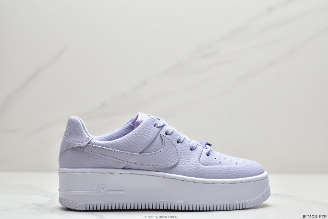 170 耐克Nike Air Force 1 Low 厚底女鞋空军一号低帮 百搭休闲运动板鞋