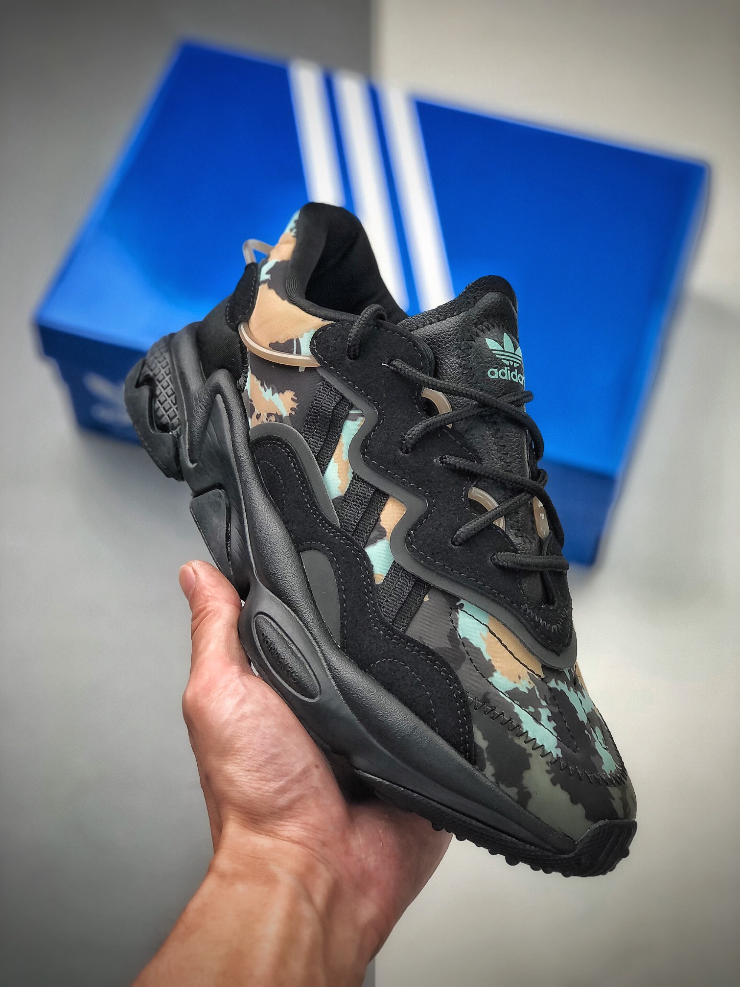140  Adidas Originals Ozweego 简版椰子