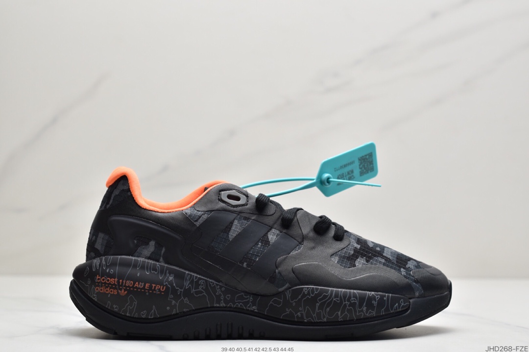 190 阿迪达斯 Adidas Originals ZX Alkyne Boost 缓震休闲运动跑鞋 FY5720