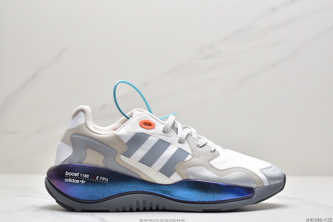 190 阿迪达斯 Adidas Originals ZX Alkyne Boost 缓震休闲运动跑鞋 FY5720