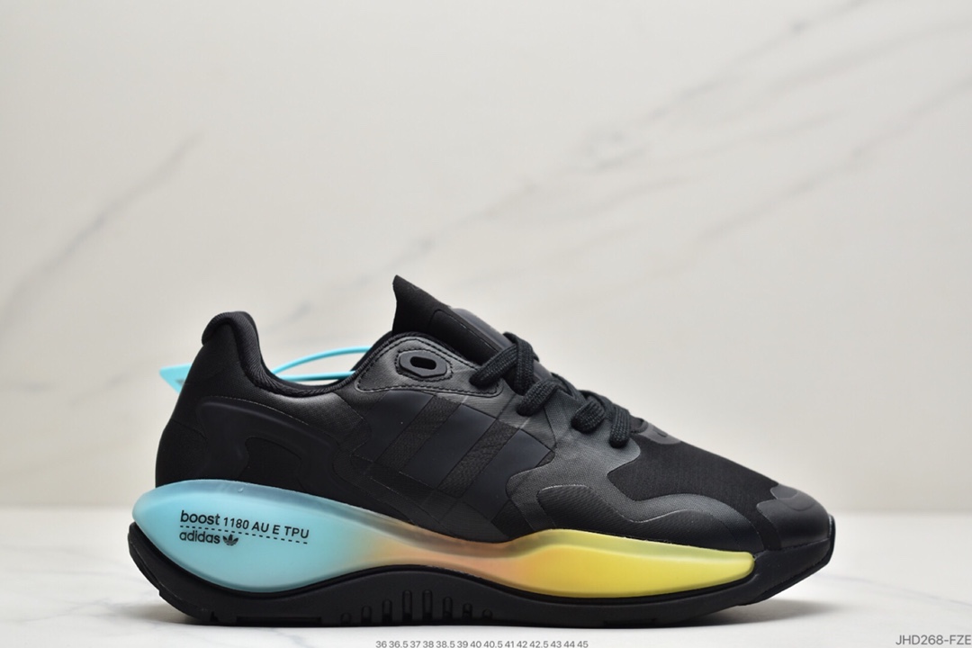 190 阿迪达斯 Adidas Originals ZX Alkyne Boost 缓震休闲运动跑鞋 FY5720