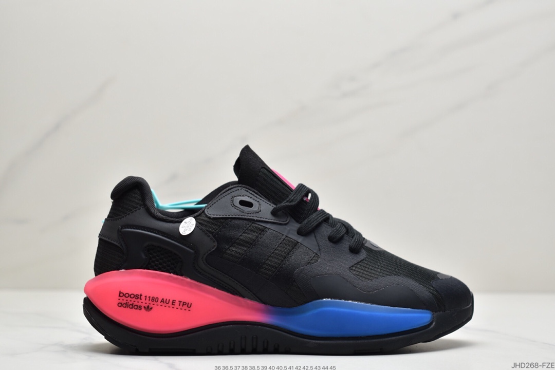 190 阿迪达斯 Adidas Originals ZX Alkyne Boost 缓震休闲运动跑鞋 FY5720