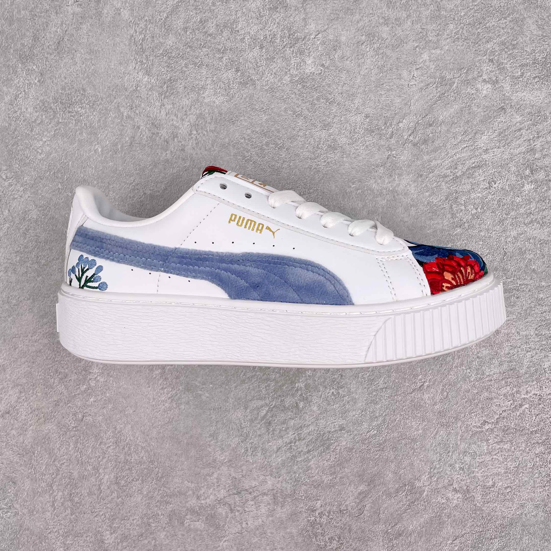 F5 PUMA 彪马蕾哈娜松糕鞋 原单 流入市场 供应 原数据原材料精制释出 展现饰条细致走线呈现完美工艺 采用正品一致PR大底 生胶底