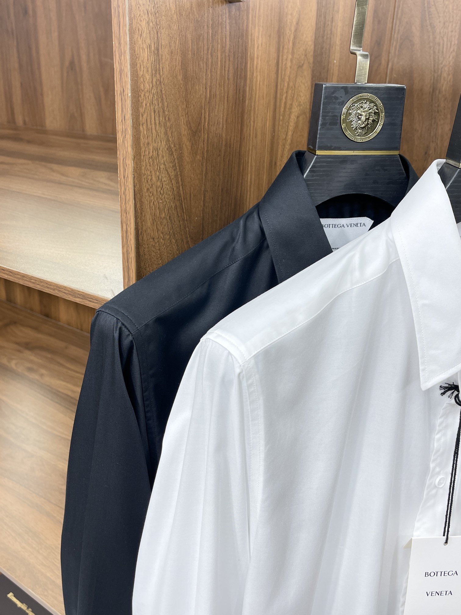 BV高支棉大角领商务休闲长袖衬衫】🎁礼盒包装BV家族男士商务休闲长袖衬衫，香港洋行渠道货，重磅高端臻品，