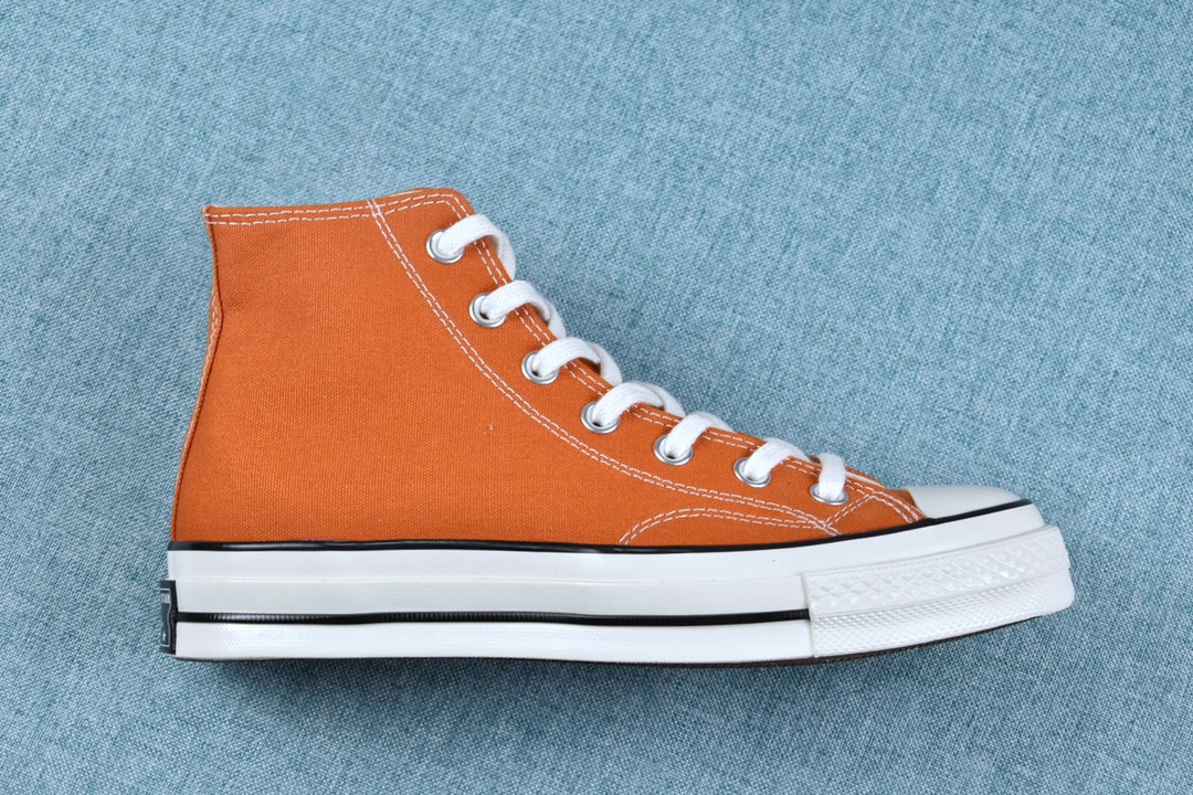 F5 匡威1970 converse 70s新配色来了｜篝火橘经典的70s鞋型 采用特殊工艺染制，左侧鞋舌内里印有再生聚酯帆布性型环保标志，明亮自然，令人爱不释脚呀35-44（36.5 37.5 39.5 41.5 42.5）