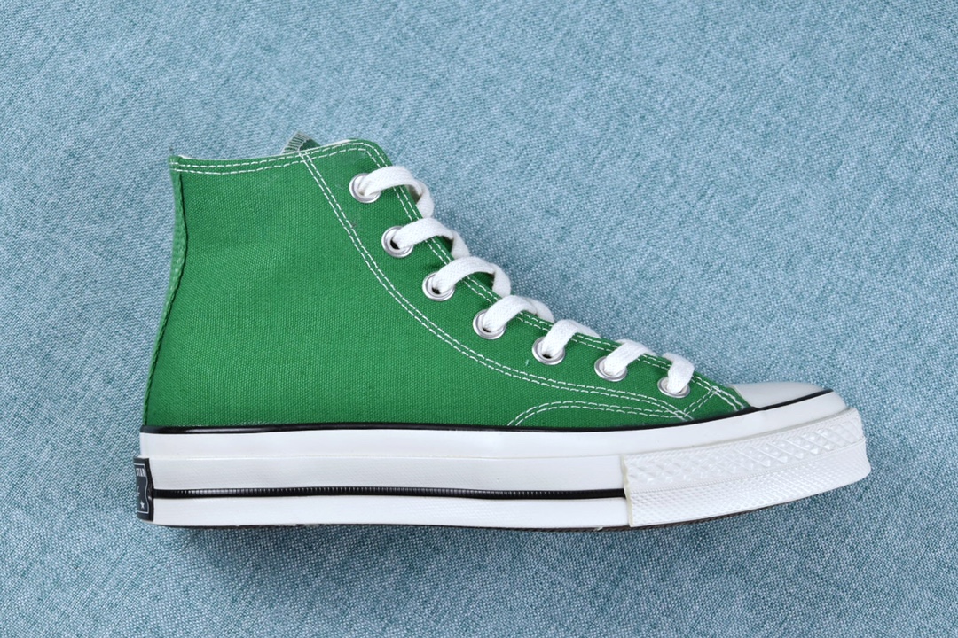 原标原盒 F5 匡威 Converse 1970S 丛林绿低帮帆布鞋 三星标 18SS 专柜品质 双布围条）（ PK市面通货 注重品质细节）（二代升级版）