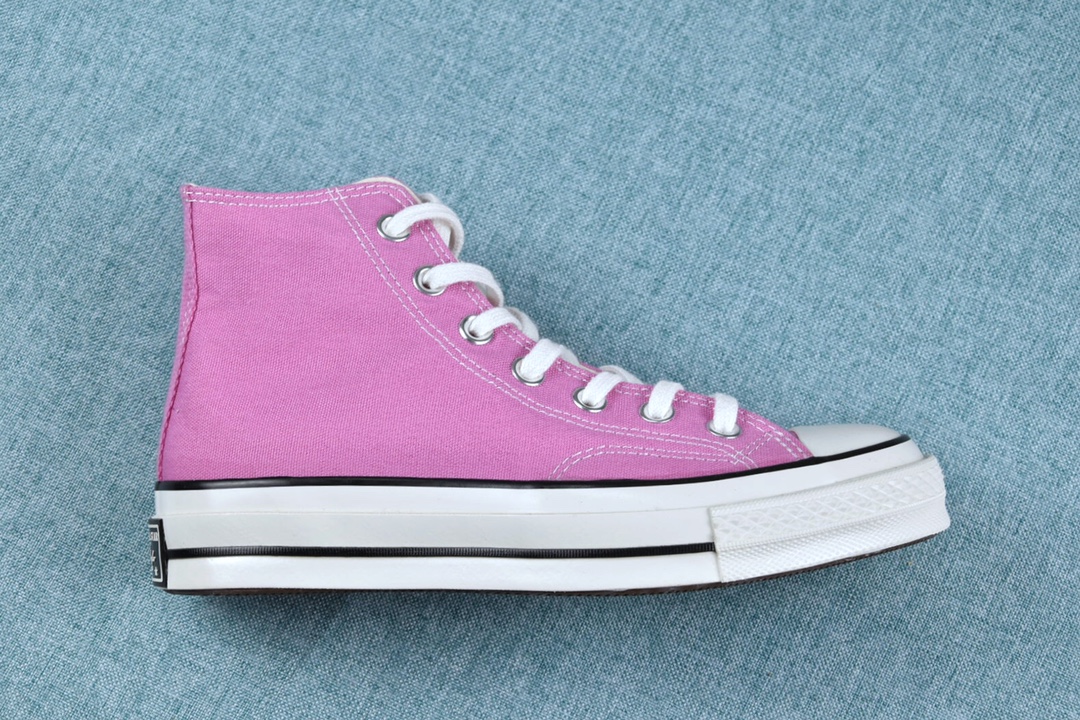F5 converse chuck 70s 今年最火粉红来袭 2021年春夏全新纯色来了此次全新70s依旧采用经典70s设计，官方最新版本正确软蓝底 来自原厂技术