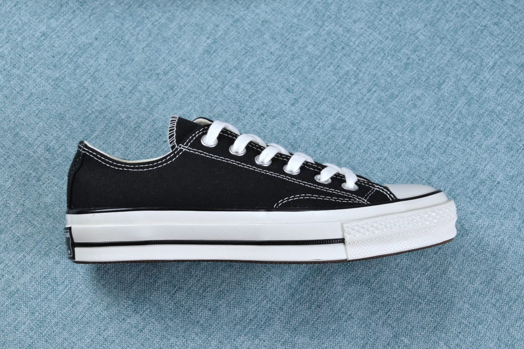 低帮 F5 匡威converse all star 1970s 原装顶级 最为正确硅蓝中底几率过验正确双围条+18年全新转印后跟三星标