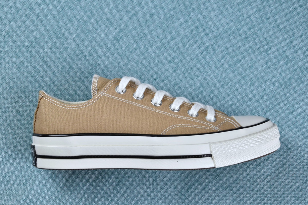 F5 奶茶匡威converse all star 1970s 原装顶级 最为正确硅蓝中底几率过验正确双围条+18年全新转印后跟三星标