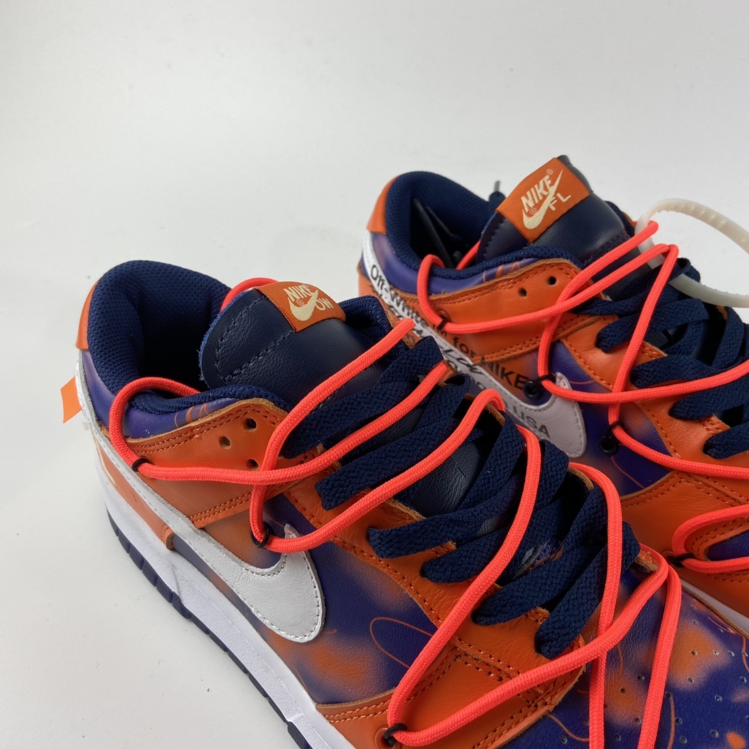 P300 OFF-WHITE x Futura x Nike Dunk Low 扣篮系列低帮经典百搭休闲运动板鞋 DD0856-801