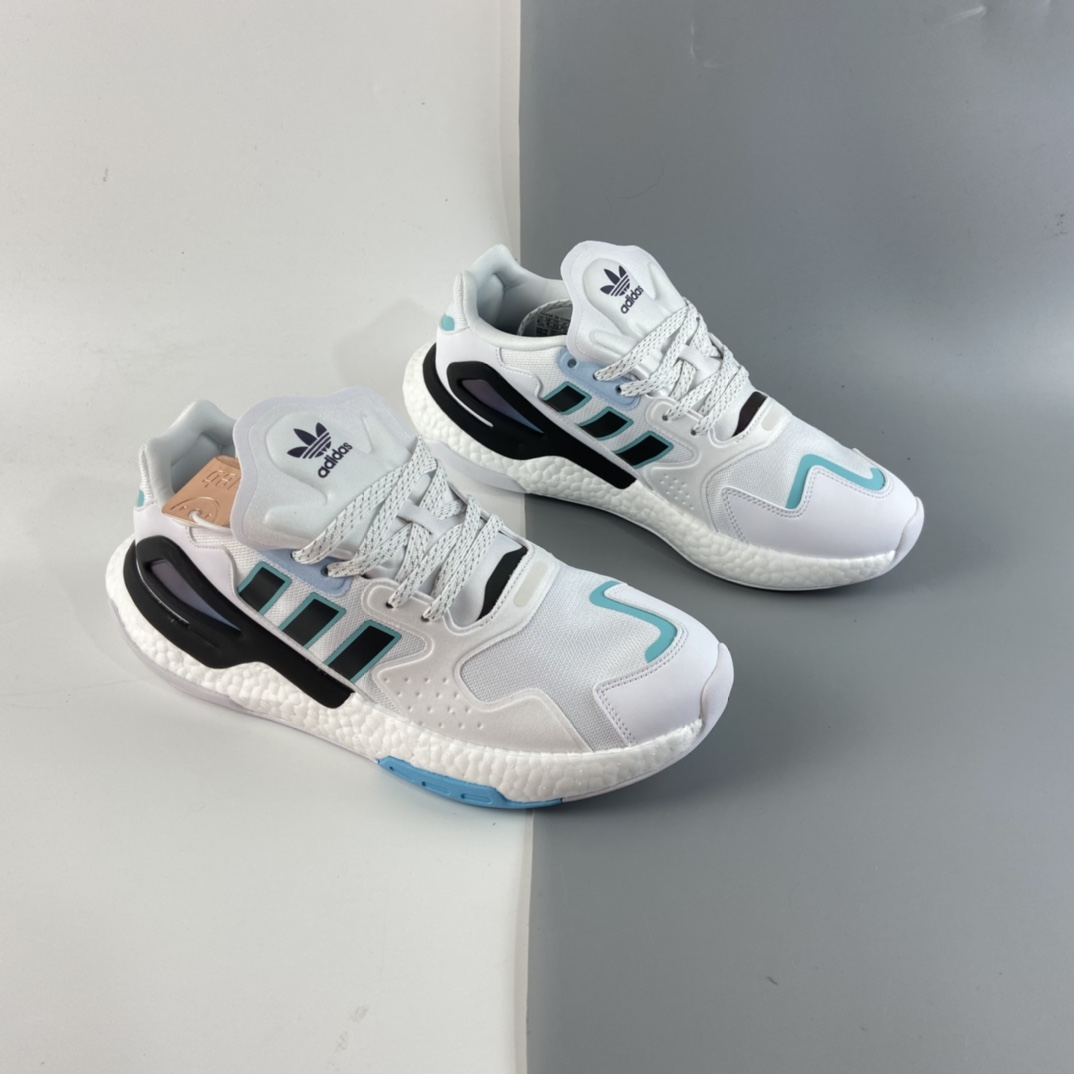P220 Ad Originals 2020 Day Jogger Boost 三叶草2020版慢跑者系列高弹复古休闲运动跑鞋 夜行者二代 GZ2716