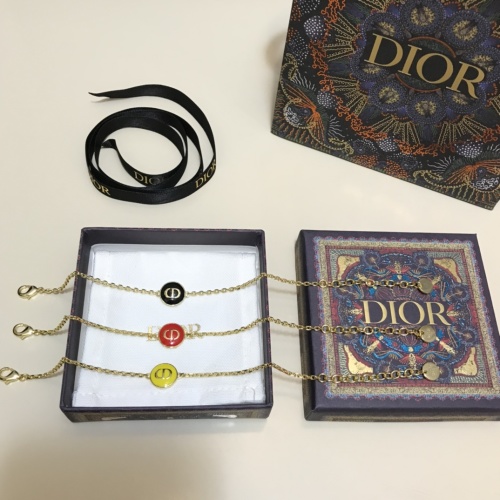 Dior CD Icon Round Charm Bracelet, Gold Finish Metal and Enamel 1 Dior CD Icon Round Charm Bracelet, Gold Finish Metal and Enamel