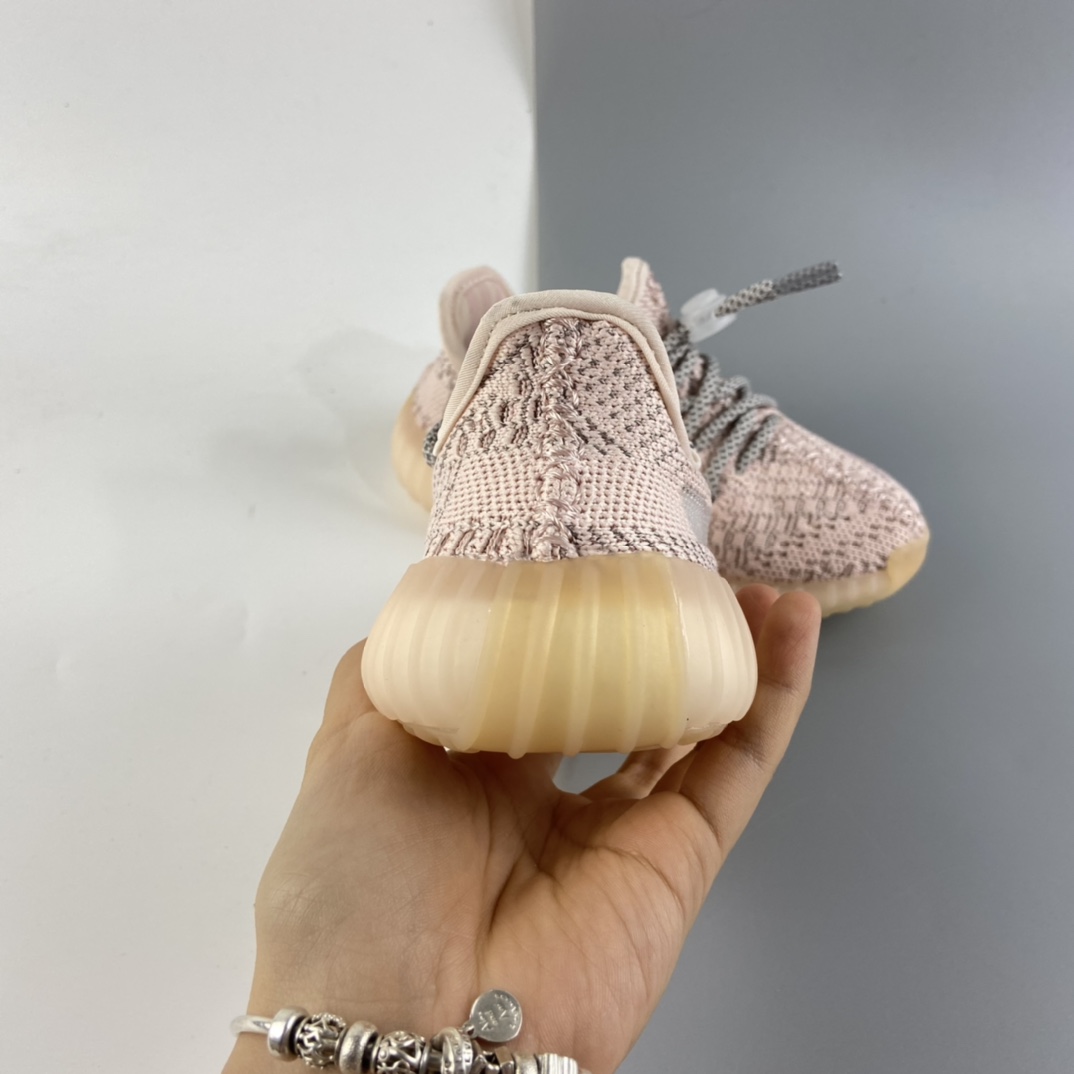 P160 Ad Yeezy 350 Boost V2“Clay” 阿迪达斯椰子350百搭轻便爆米花中底休闲运动慢跑鞋 童鞋 FV5666