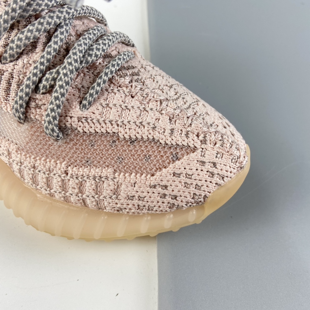 P160 Ad Yeezy 350 Boost V2“Clay” 阿迪达斯椰子350百搭轻便爆米花中底休闲运动慢跑鞋 童鞋 FV5666