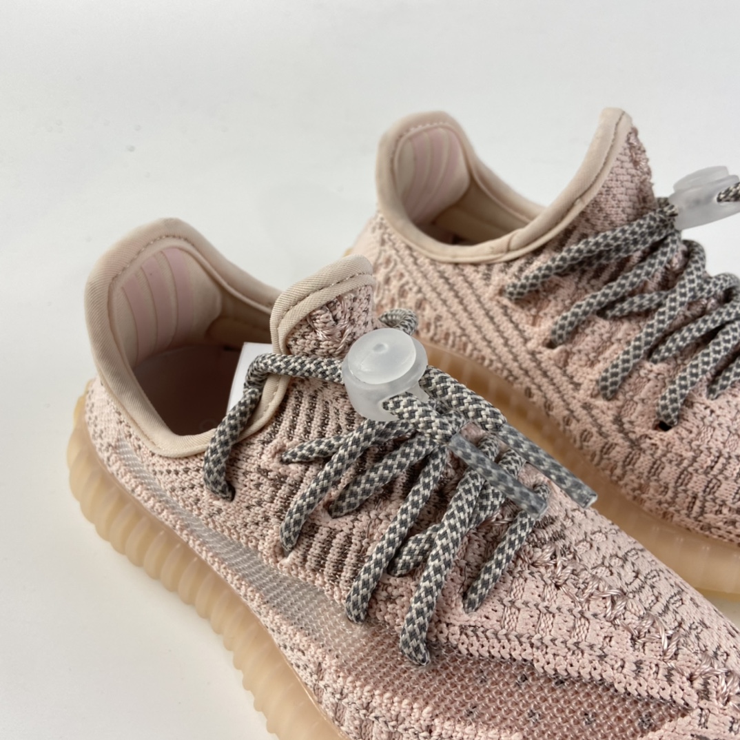 P160 Ad Yeezy 350 Boost V2“Clay” 阿迪达斯椰子350百搭轻便爆米花中底休闲运动慢跑鞋 童鞋 FV5666