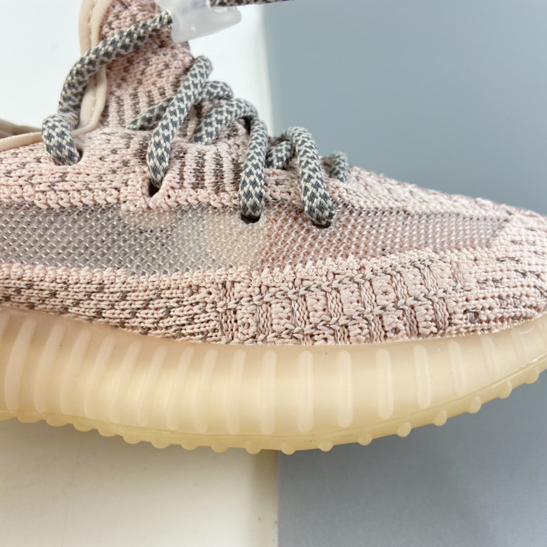 P160 Ad Yeezy 350 Boost V2“Clay” 阿迪达斯椰子350百搭轻便爆米花中底休闲运动慢跑鞋 童鞋 FV5666