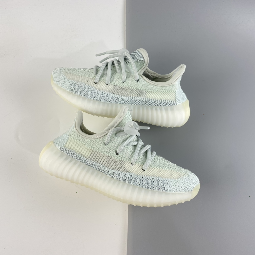 P160 Ad Yeezy 350 Boost V2“Clay” 阿迪达斯椰子350百搭轻便爆米花中底休闲运动慢跑鞋 童鞋 FW5317