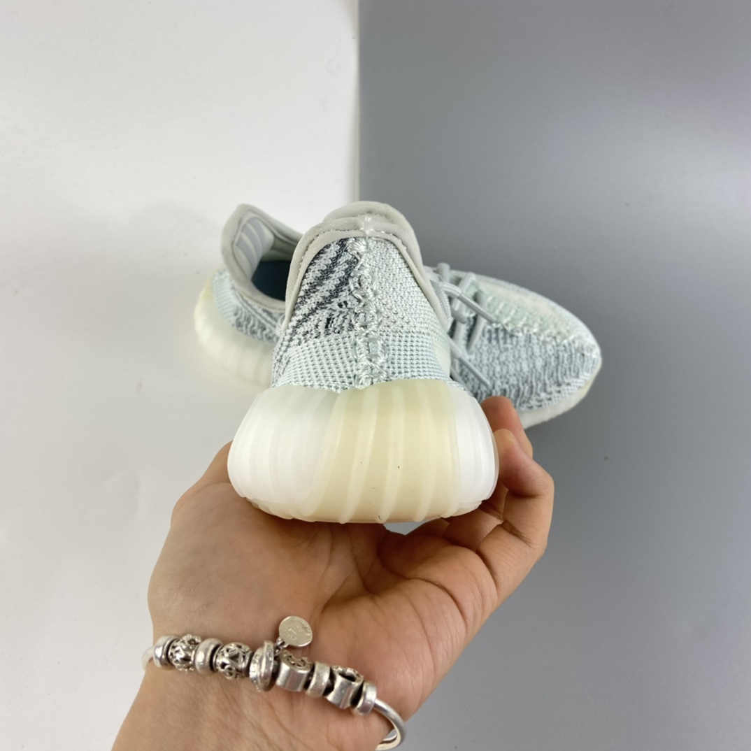 P160 Ad Yeezy 350 Boost V2“Clay” 阿迪达斯椰子350百搭轻便爆米花中底休闲运动慢跑鞋 童鞋 FW5317