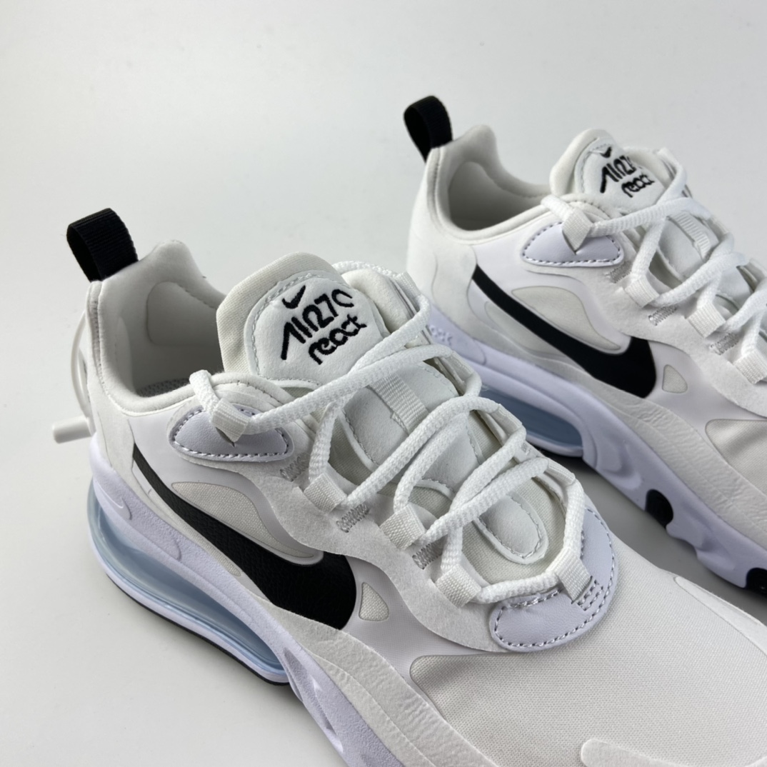 P220 Nike Air Max 270 React  后半掌气垫百搭运动慢跑鞋 CI3899-101