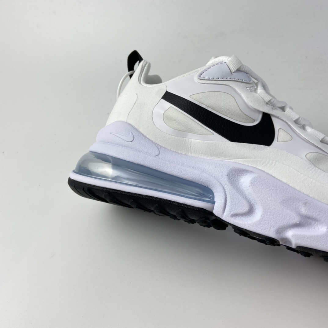 P220 Nike Air Max 270 React  后半掌气垫百搭运动慢跑鞋 CI3899-101