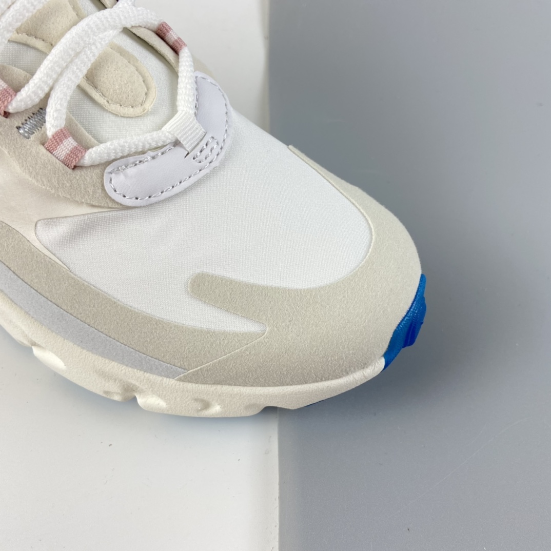 P220 Nike Air Max 270 React  后半掌气垫百搭运动慢跑鞋 AT6174-100