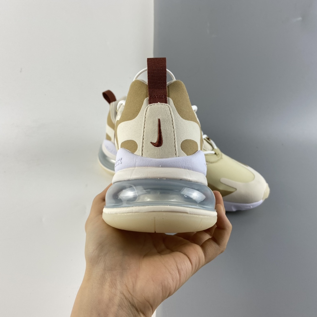 P220 Nike Air Max 270 React  后半掌气垫百搭运动慢跑鞋 AO6174-700