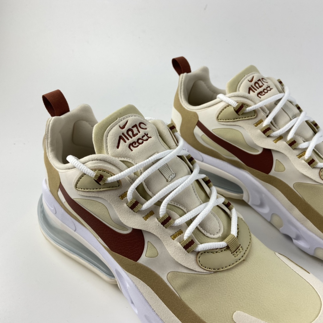 P220 Nike Air Max 270 React  后半掌气垫百搭运动慢跑鞋 AO6174-700