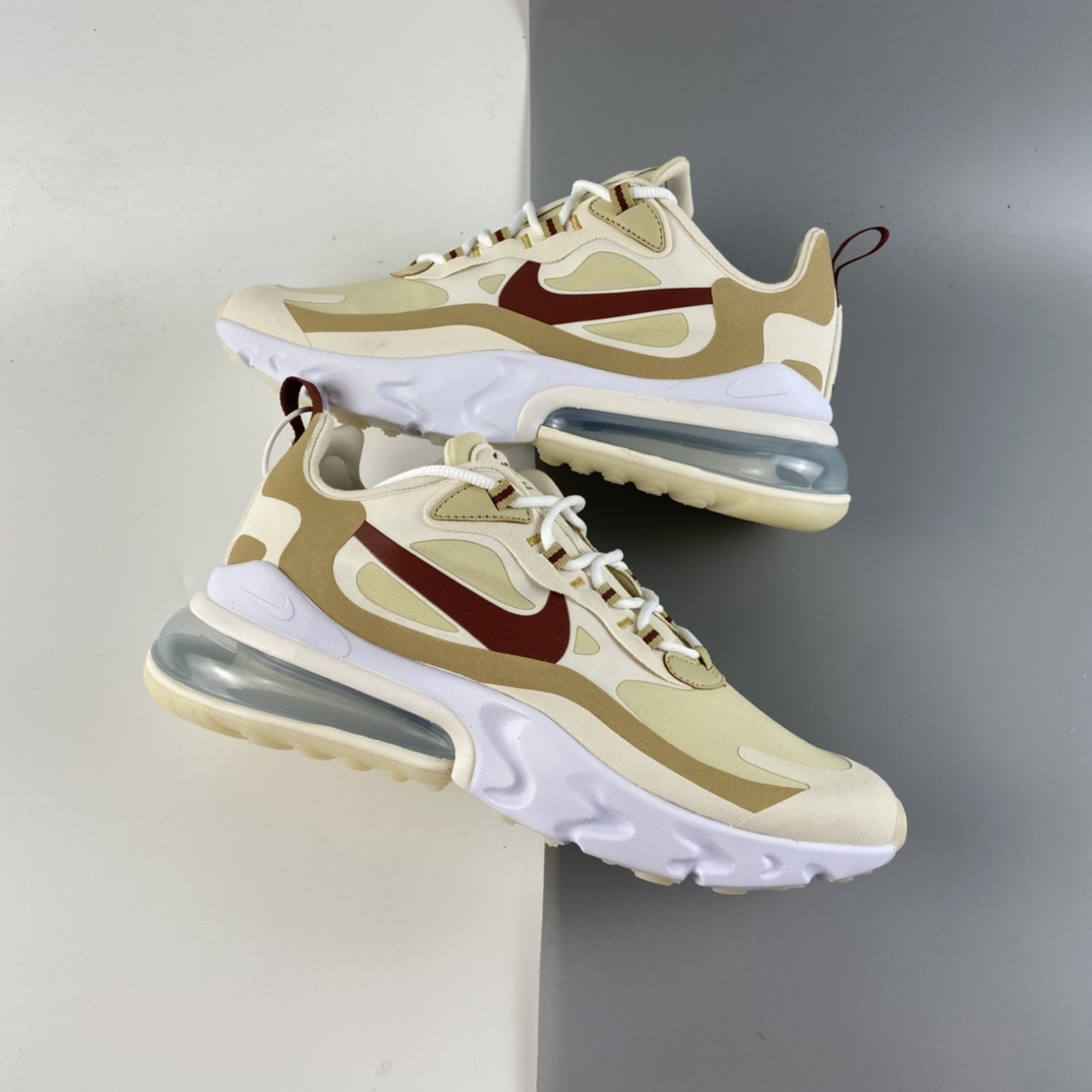P220 Nike Air Max 270 React  后半掌气垫百搭运动慢跑鞋 AO6174-700