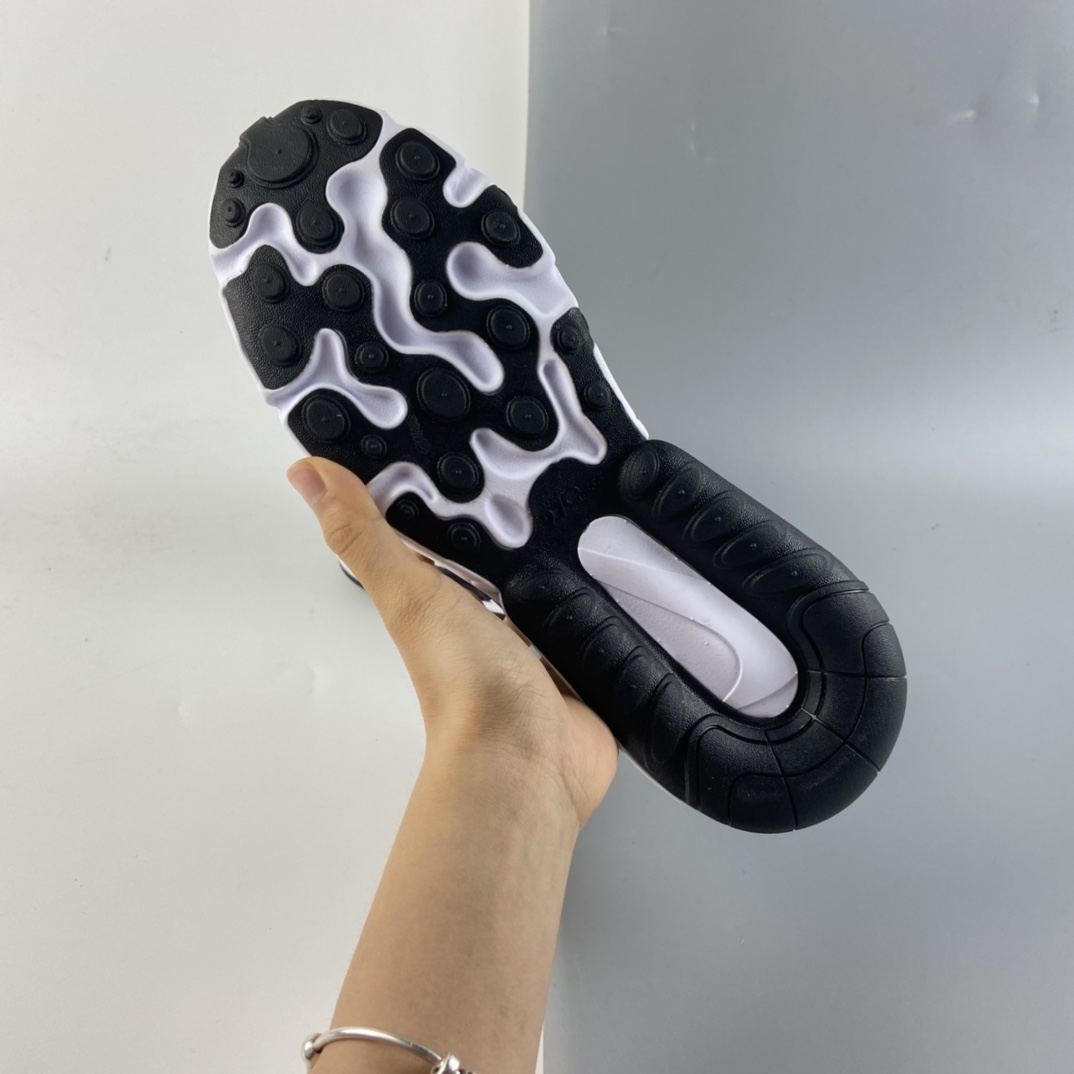 P220 Nike Air Max 270 React  后半掌气垫百搭运动慢跑鞋 CT1646-100