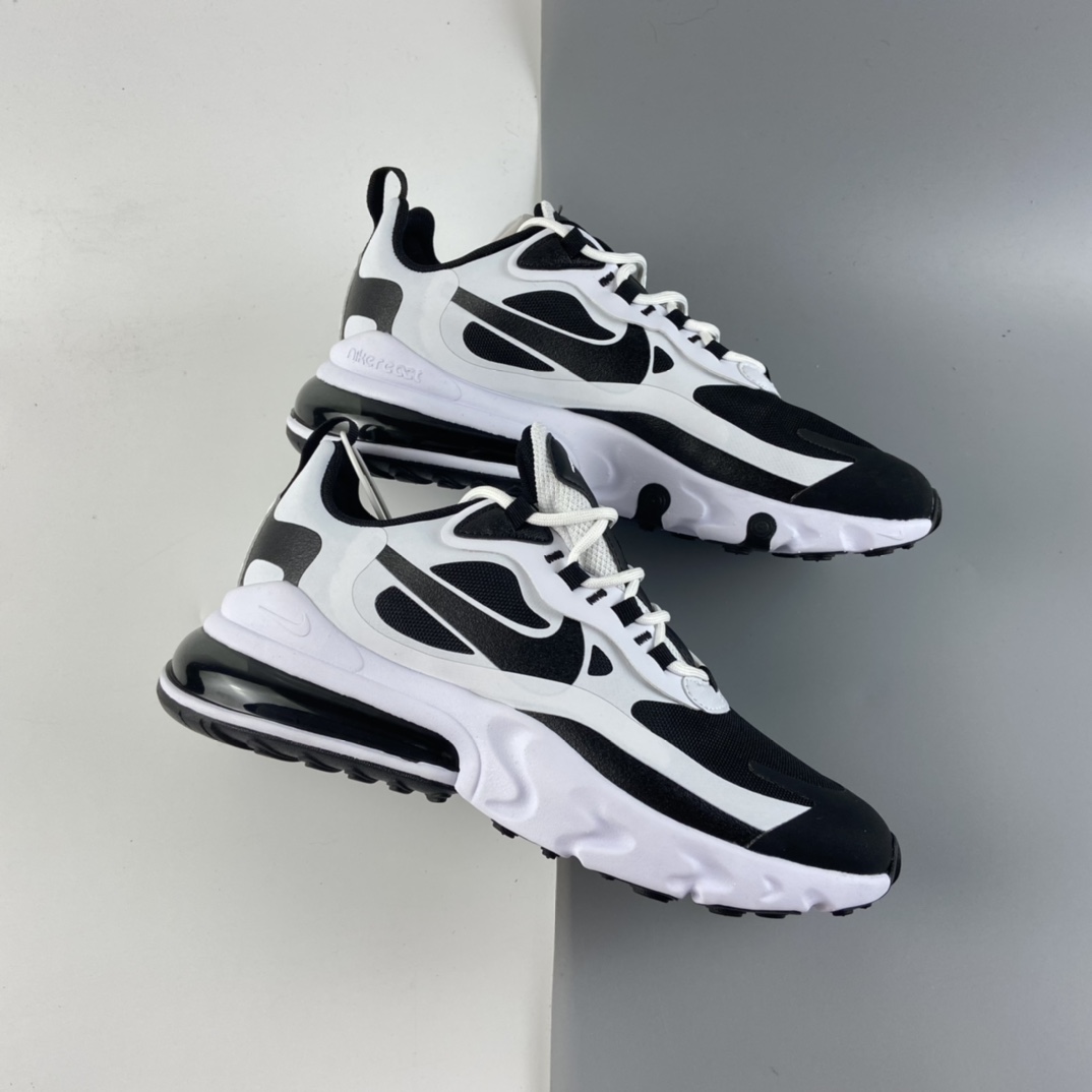 P220 Nike Air Max 270 React  后半掌气垫百搭运动慢跑鞋 CT1646-100