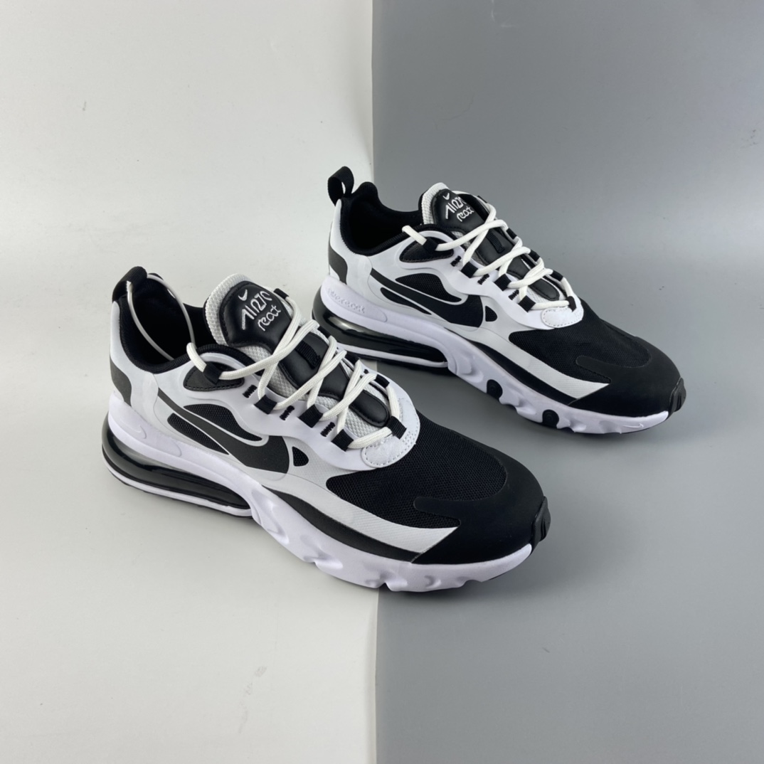 P220 Nike Air Max 270 React  后半掌气垫百搭运动慢跑鞋 CT1646-100