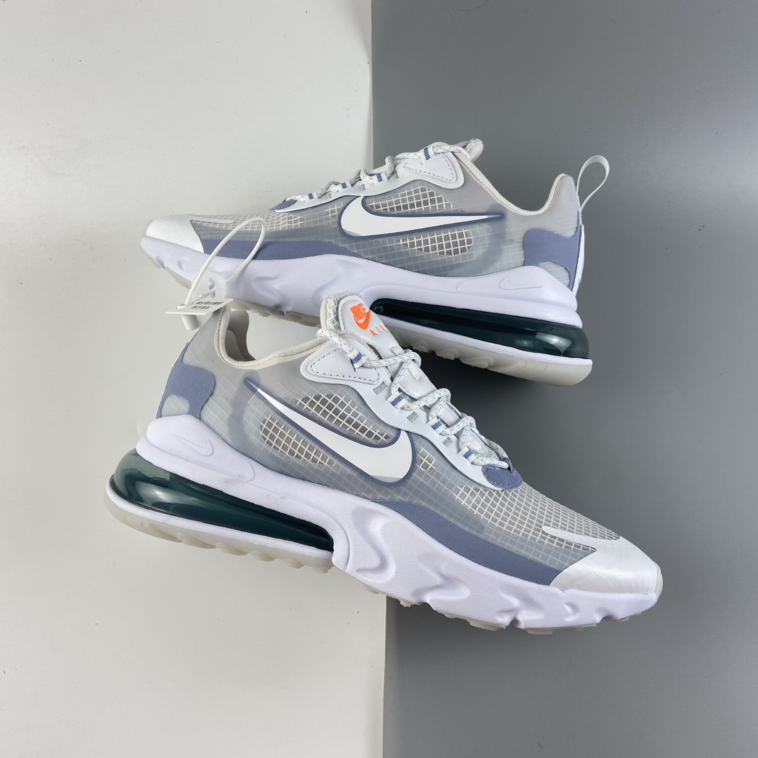 P220 Nike Air Max 270 React  后半掌气垫百搭运动慢跑鞋 CT1265-100