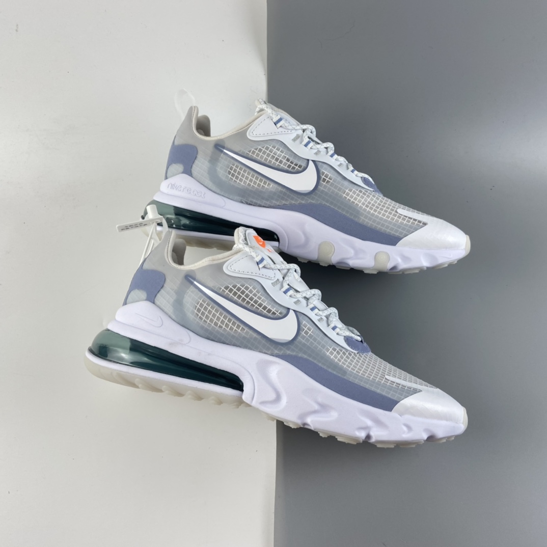 P220 Nike Air Max 270 React  后半掌气垫百搭运动慢跑鞋 CT1265-100