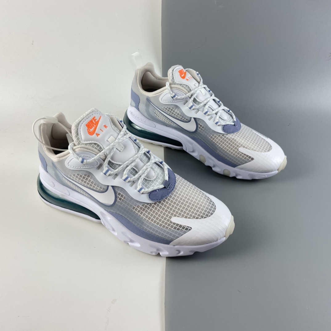 P220 Nike Air Max 270 React  后半掌气垫百搭运动慢跑鞋 CT1265-100